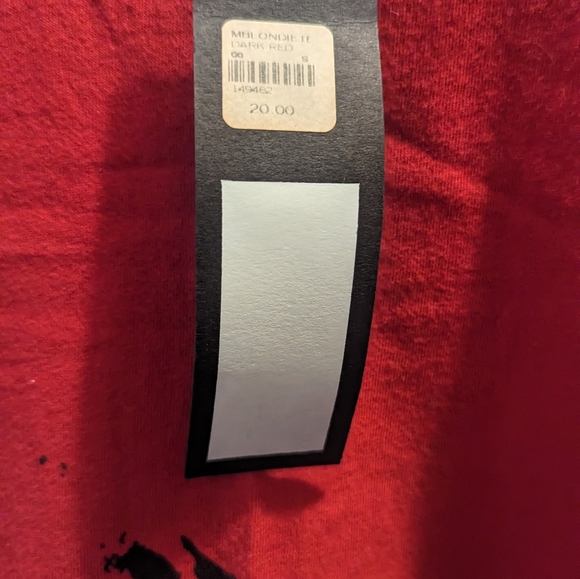 Marc Jacobs Red  Blondie Debbie Harry T Small punk - Picture 5 of 10